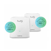 Kit Roteador Twibi Giga Wi-Fi 5 Mesh Intelbras