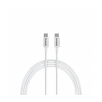Cabo USB-C - USB-C 1,2m PVC branco Intelbras EUCC 12PB